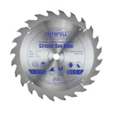 Faithfull TCT Cordless Trimsaw Blade