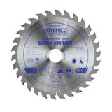 Faithfull TCT Circular Saw Blade
