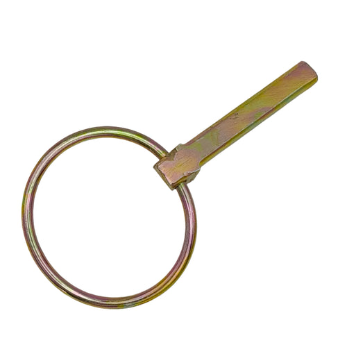 lynch pin 8 x 45mm, zinc plated, shown open on a white background