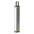 Small rectangular light with a ruler on a white background