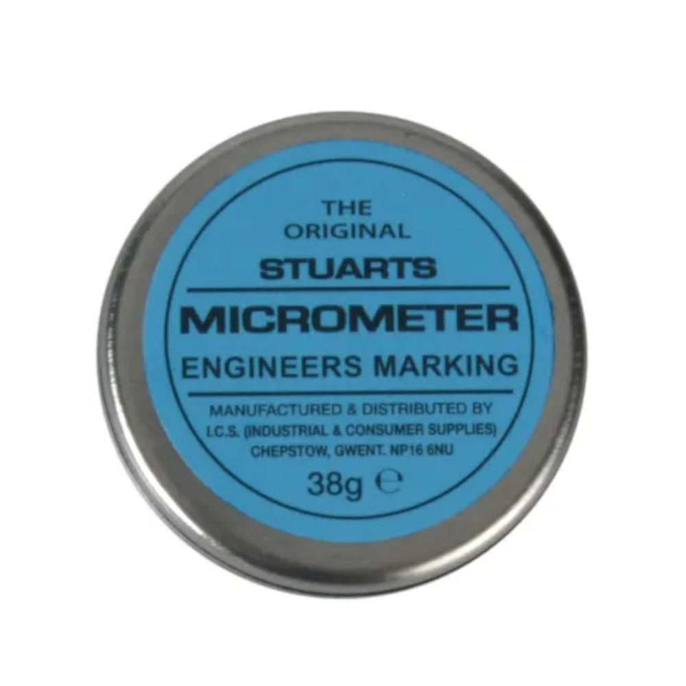 Blue Micrometer Marking Paste for Precision Metalworking