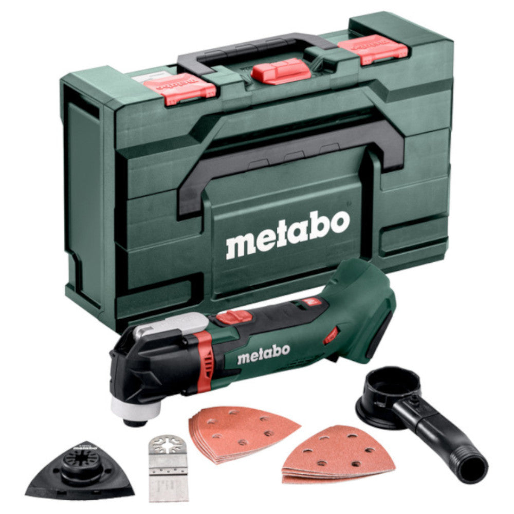Metabo MT 18 LTX 18v Cordless Multi Tool Body Only In MetaBOX 145L Carry Case