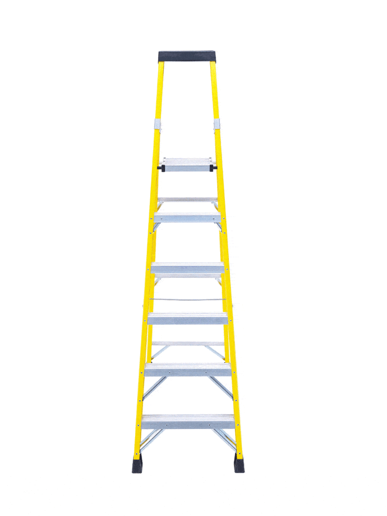 TB Davies INSUL8-P Fibreglass Professional Platform Step Ladders