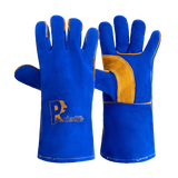 RSW1C Blue MIG Gauntlet – Heat Resistant Welding Gloves