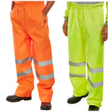 High Visibility Waterproof Safety Over Trousers