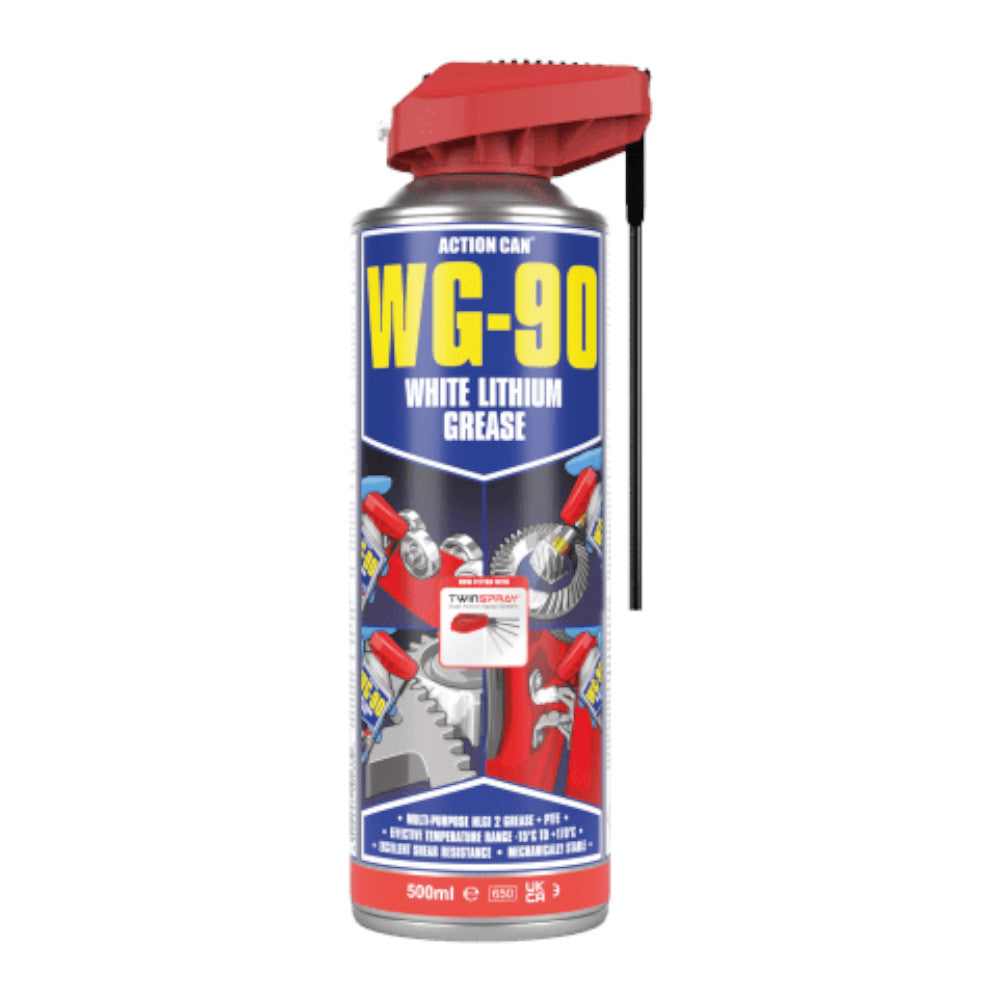 Action Can WG-90 White Lithium Grease 500ml