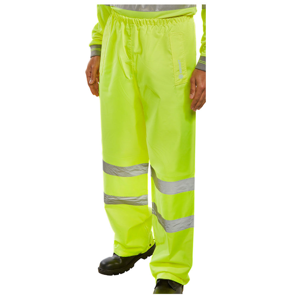 High Visibility Waterproof Safety Over Trousers