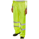 High Visibility Waterproof Safety Over Trousers
