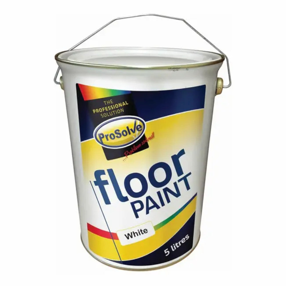 Prosolve White Floor Paint 5 Ltr