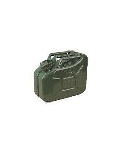10LTR GREEN METAL JERRY CAN