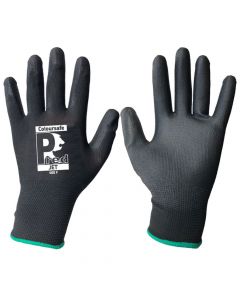 Black Nitrile Foam Grip Gloves for General Handling