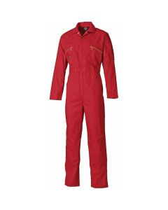 Dickies WD4839 Red Redhawk Overalls Size 40T