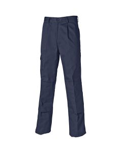 Great Value Dickies WD884 Redhawk Super Black Work Trousers on white background 